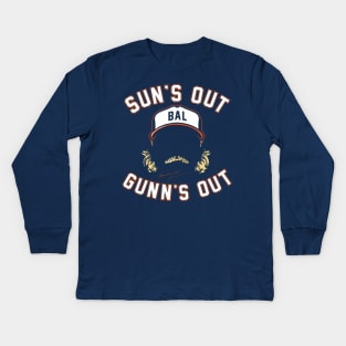 Gunnar Henderson Sun's Out Gunn's Out Kids Long Sleeve T-Shirt